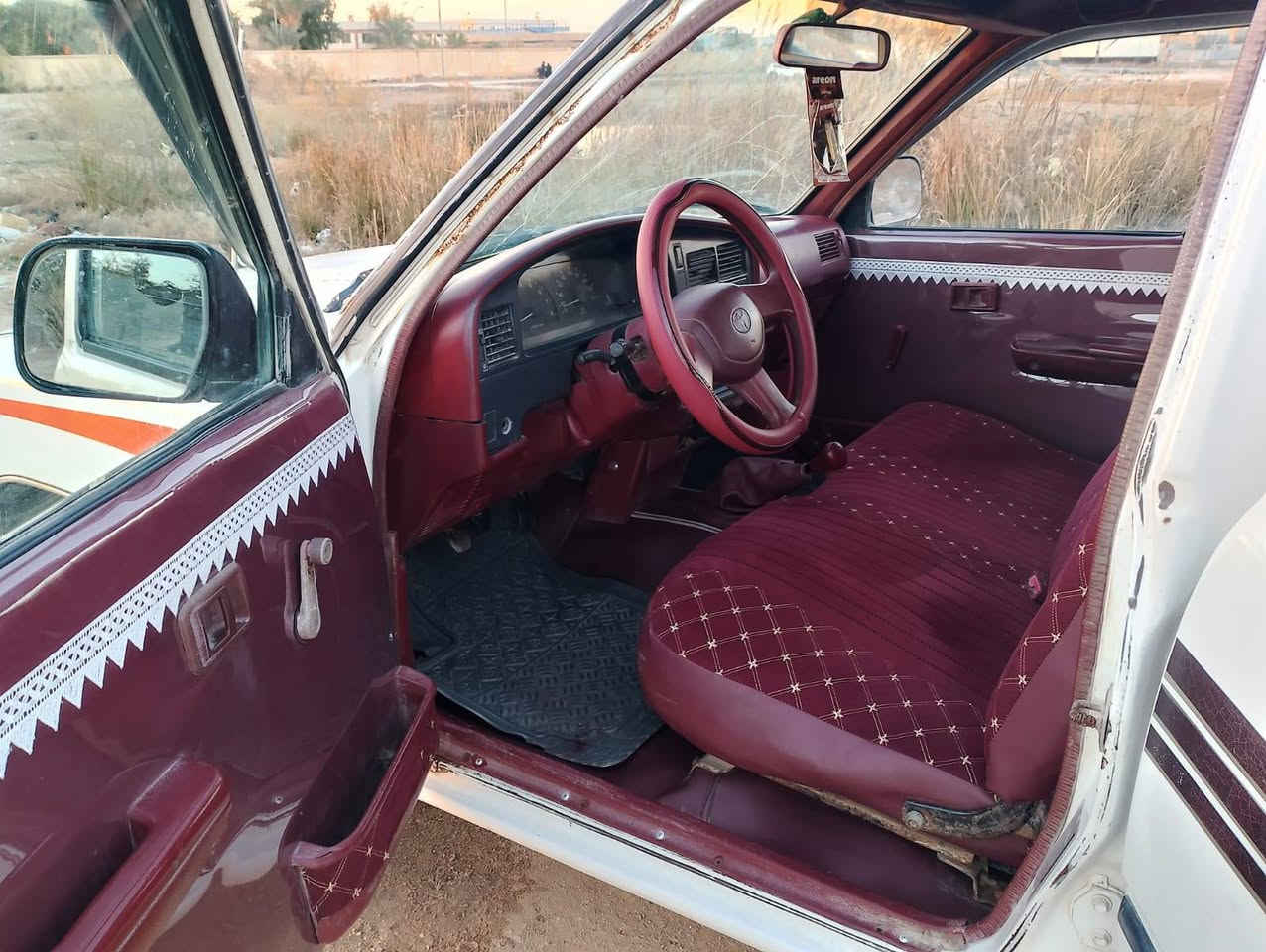 سلام عليكم(نضيفه بمعنى الكلمه )
بيكم للبيع مديل 96 بلاديه لاضربه ولاتبديل

محرك وكير وشاصي حداديه كهربايات تخم تايرات جاهزه

رقمه(بصره)دولي ل29 السعر 70 وبيه مجال للشراي

اتصال مكانه ديوانيه *********** فول مواصفات
