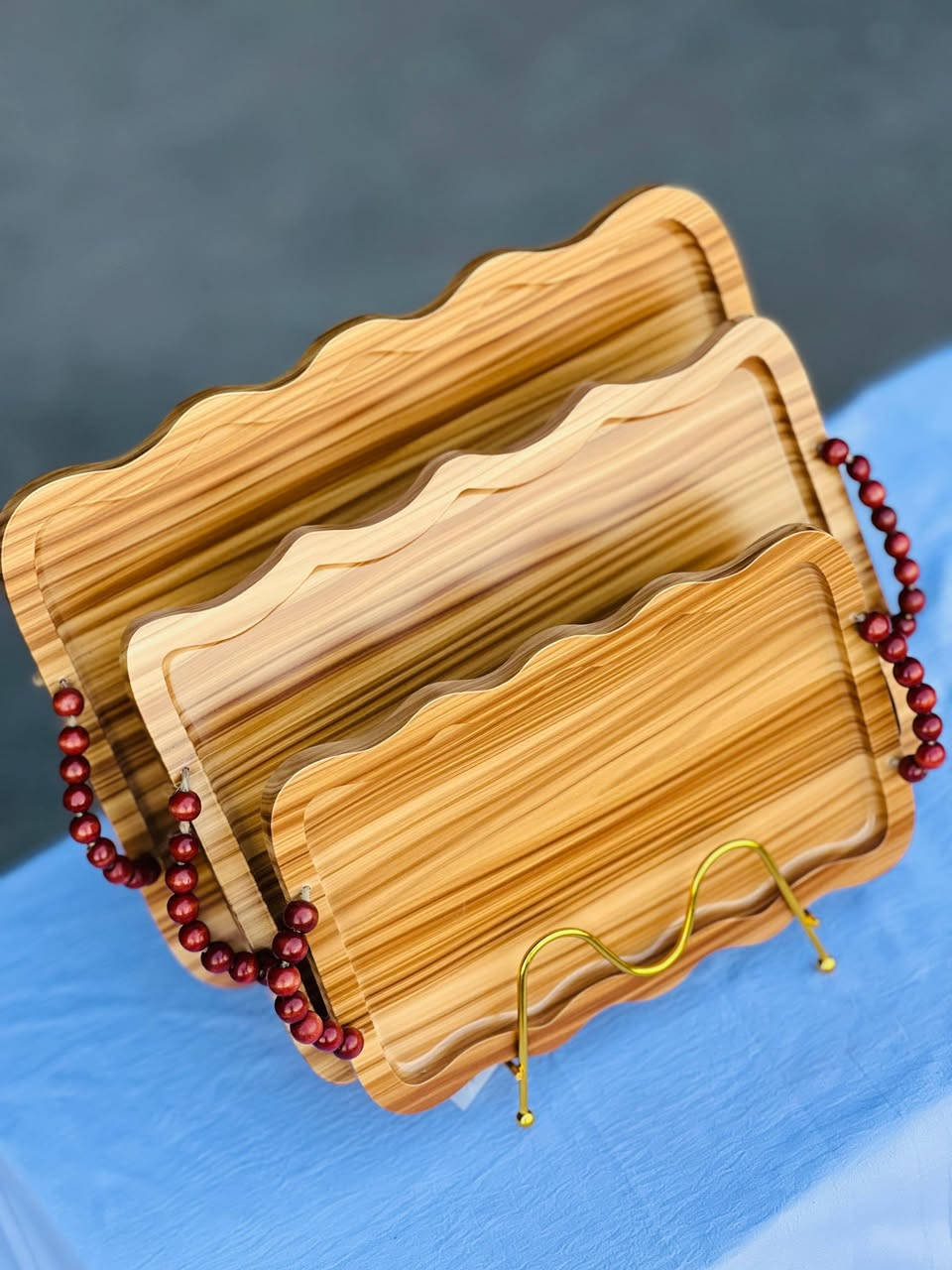 صواني تقديم خشب
السيت 3قطع 
السعر ب 15 
العنوان الحمزه الغربي ع 
خلف المصرف الجديد 
داخل الفرع قرب مدرسة ميسلون 
توصيل جميع المحافظات


**إذا كنت صاحب هذا الإعلان وتريد حذفه لأي سبب، رجاءا أرسل رسالة إلى الدعم الفني**