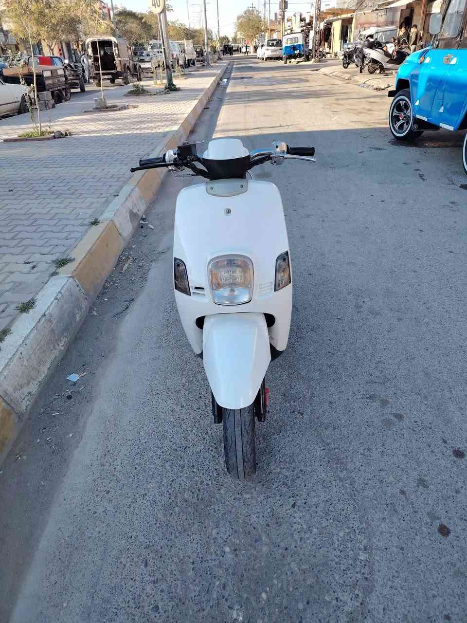 سلام عليكم دراجة لبيع بوليس كبرتر موديل 208 مكينه مزوده55 سلف رياضي كل نقص مابيه *********** مكاني جلولاء سعر ٥٧٥ وبيه مجال
