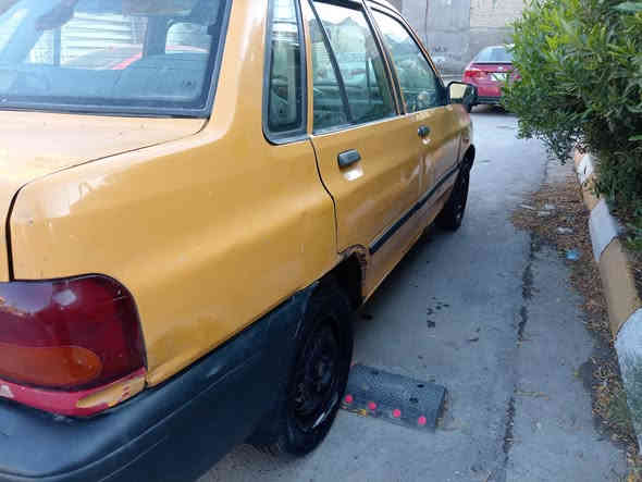 السلام عليكم شباب للبيع سايبا موديل ٢٠٠٨ باور رقم بغداد دولي سنويه وهزه جديدة مصفره من كلشي شرط التحويل سياره جاهزه مكينه وكير نضيف صدر أمامي خلفي نضيفه تخم تاير جديد كهربائيات شغاله سياره مال شغل شواصي بلادي لا لحيم ولا تصليح موضحه بل الصور السعر ٢٠ ورقه مكاني بغداد ***********
