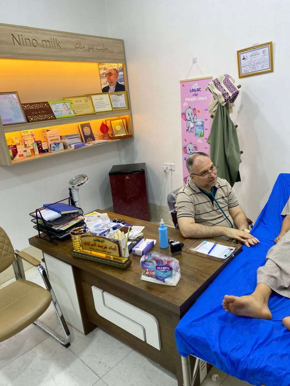 نحيطكم علما  بأن الدكتور (اياد فريد الراوي )
طبيب الاطفال وحديثي الولادة
 سيتواجد  يوم غدا (الجمعة)(2 - 1- 2025 ) في عيادته 
من الساعة (2:30ظهر  —  8 مساء  ) في مجمع الأريج الطبي - هيت - حي الخضر  - الفرع المقابل لمركز صحي حي العمال  ☎️📱للحجز او الاستفسار  ***********
