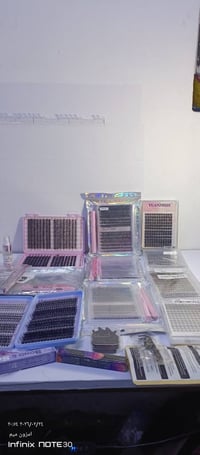 شلعة رموش اسبوعية • ادوات تركيب • توصيل العراق