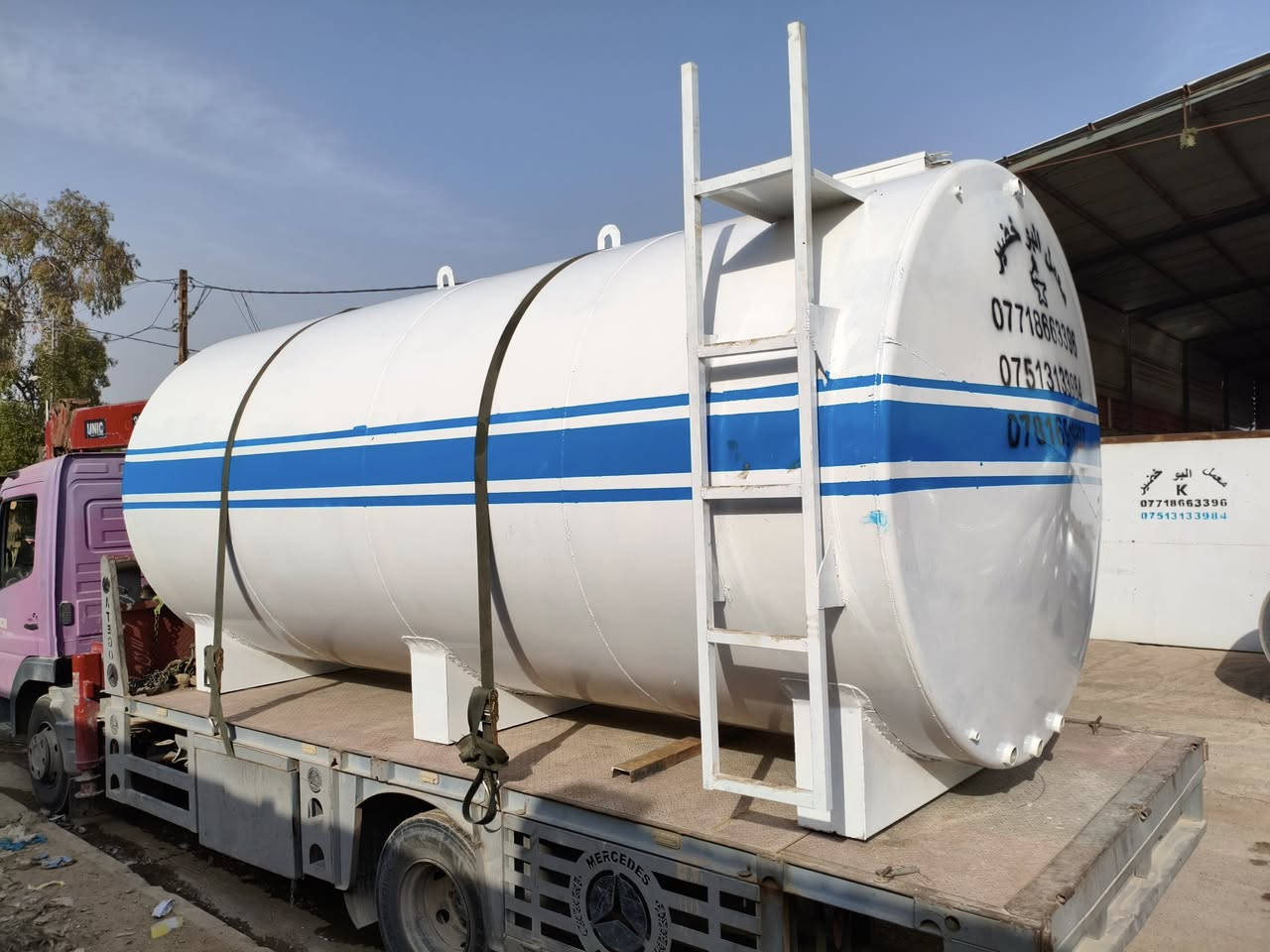 🔧✨ تصنيع خزانات بجودة عالية في معمل البو خضير ✨🔧

نقدم لكم خزانات مصنوعة من حديد كرفنايز (مغلون) وحديد أسود،
بمواصفات دقيقة وجودة ممتازة تناسب مختلف الاستخدامات:
💧 مياه
⛽️ ديزل
🧪 مواد كيميائية
وغيرها حسب الطلب...

✅ تفصيل حسب الطلب
✅ لحام دقيق ومتين
✅ شحن متوفر لجميع المحافظات

📍 العنوان: الأنبار – الفلوجة – شارع السد، مجاور مطعم غصن الزيتون

📞 للاستفسار أو الطلب واتساب أو اتصال :
***********
***********
***********

📌 معمل البو خضير – ثقتكم سر نجاحنا

---

#خزانات_حديد #بليت_مغلون #بليت_اسود
#معمل_البو_خضير #خزانات_مياه #صناعة_محلية #جودة_عالية
