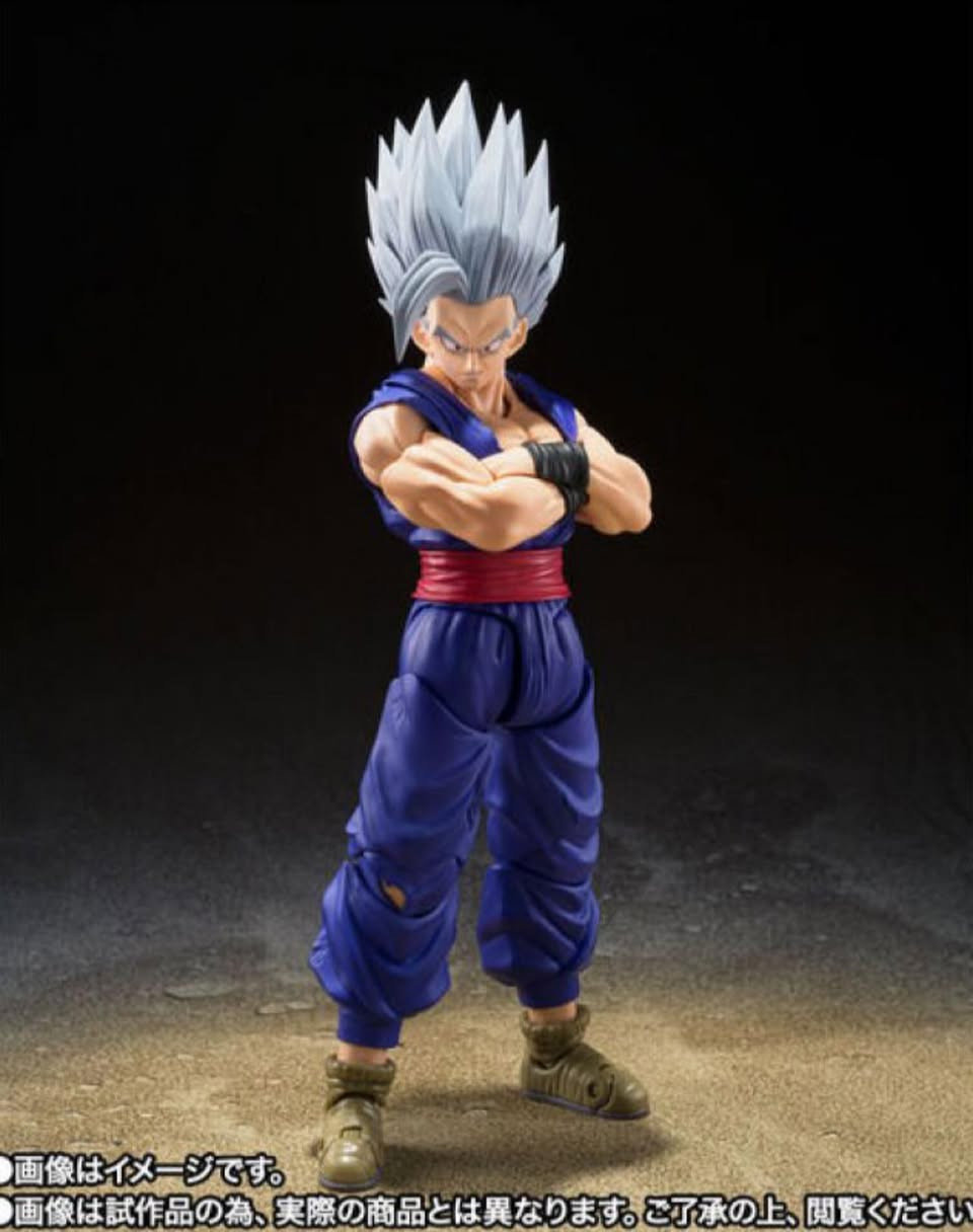 شخصية سون جوهان بيست (Son Gohan Beast) من سلسلة دراغون بول سوبر. 
نوع المنتج: مجسم شخصية حركي مفصلي (Action Figure) من خط إنتاج S.H.Figuarts.(المجسم كوبي)
المميزات: يأتي مع أجزاء قابلة للتبديل مثل الأيدي الإضافية ووجوه تعبيرية مختلفة لتغيير وضعيات الشخصية.
التفاصيل: يبلغ طول المجسم 16 سم تقريباً، ومصنوع من بلاستيك PVC عالي الجودة.
للمزيد من المعلومات مراسلة الصفحة.
يتوفر خدمة توصيل لجميع محافظات العراق 🚕


**إذا كنت صاحب هذا الإعلان وتريد حذفه لأي سبب، رجاءا أرسل رسالة إلى الدعم الفني**
