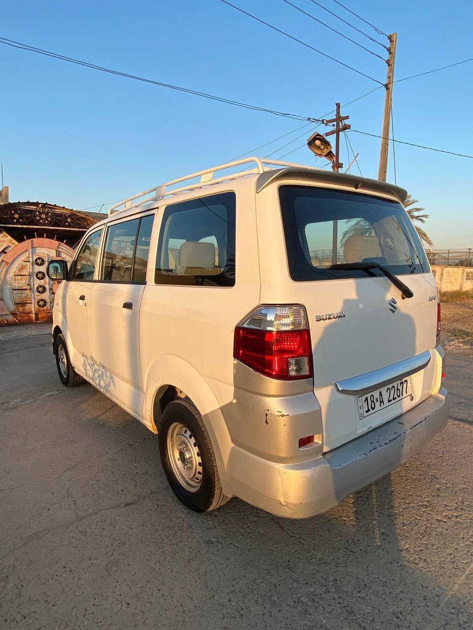 سوزوكي apv 2011 للبيع
ناقل حركة أوتوماتيك 
ماشيه 158 الف
تبريد شغال
ياباني أصل
7 راكب
سياره بلاديه ونظيفه واعتماديه
السعر 75 ورقة وبيها مجال بسيط
***********
