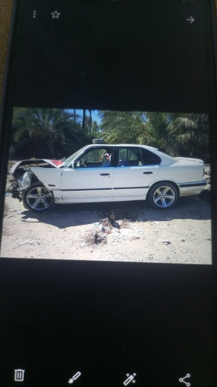 السلام عليكم للبيع بي ام  دبليو   مكاني  بابل الاسكندريه ابيع ع حادث  السعر 22ورقه
***********وتس *********** اتصال
