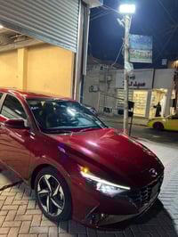 النترا هايبرد 2023 وارد امريكي لون احمر(ماروني) اعلى فئة بالمواصفات li...