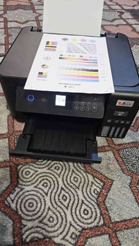 طابعة ابسون L4260 حقن خارجي  ملون وعادي  طباعة وجهين تلقائي  سكنر واست...