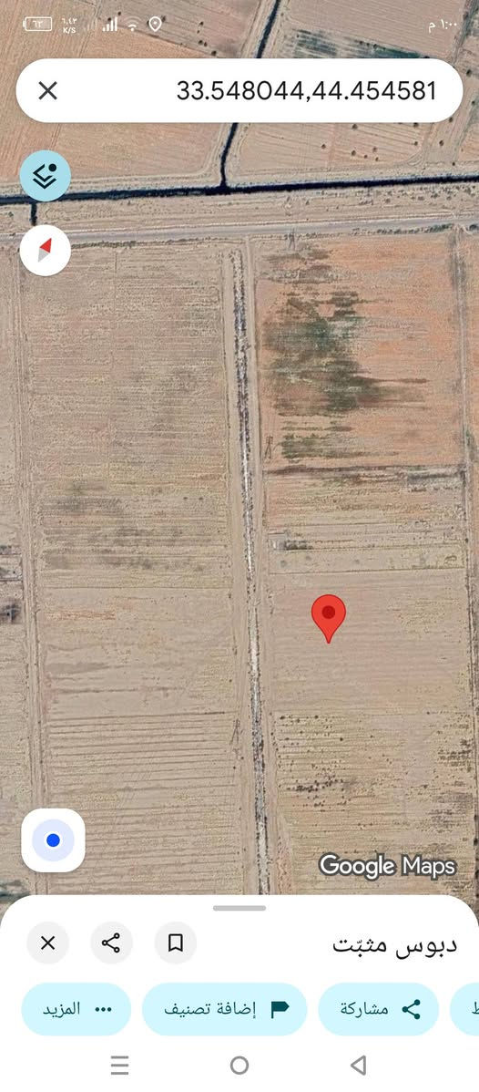 15 دونم سند 25 على طابو الزهور بغداد الحسينية قرب مرقد النبي لقمان الحكيم
تحويل مباشر من صاحب السند 
واجهة 150 متر 
نزال 250
تبعد عن الشارع الرئيسي 400 متر
منطقة حلوة و مستقرة امنيا
قريبة عالبناء تصلح للسكن والزراعة 
سعر الدونم 25
للاستفسار ***********
