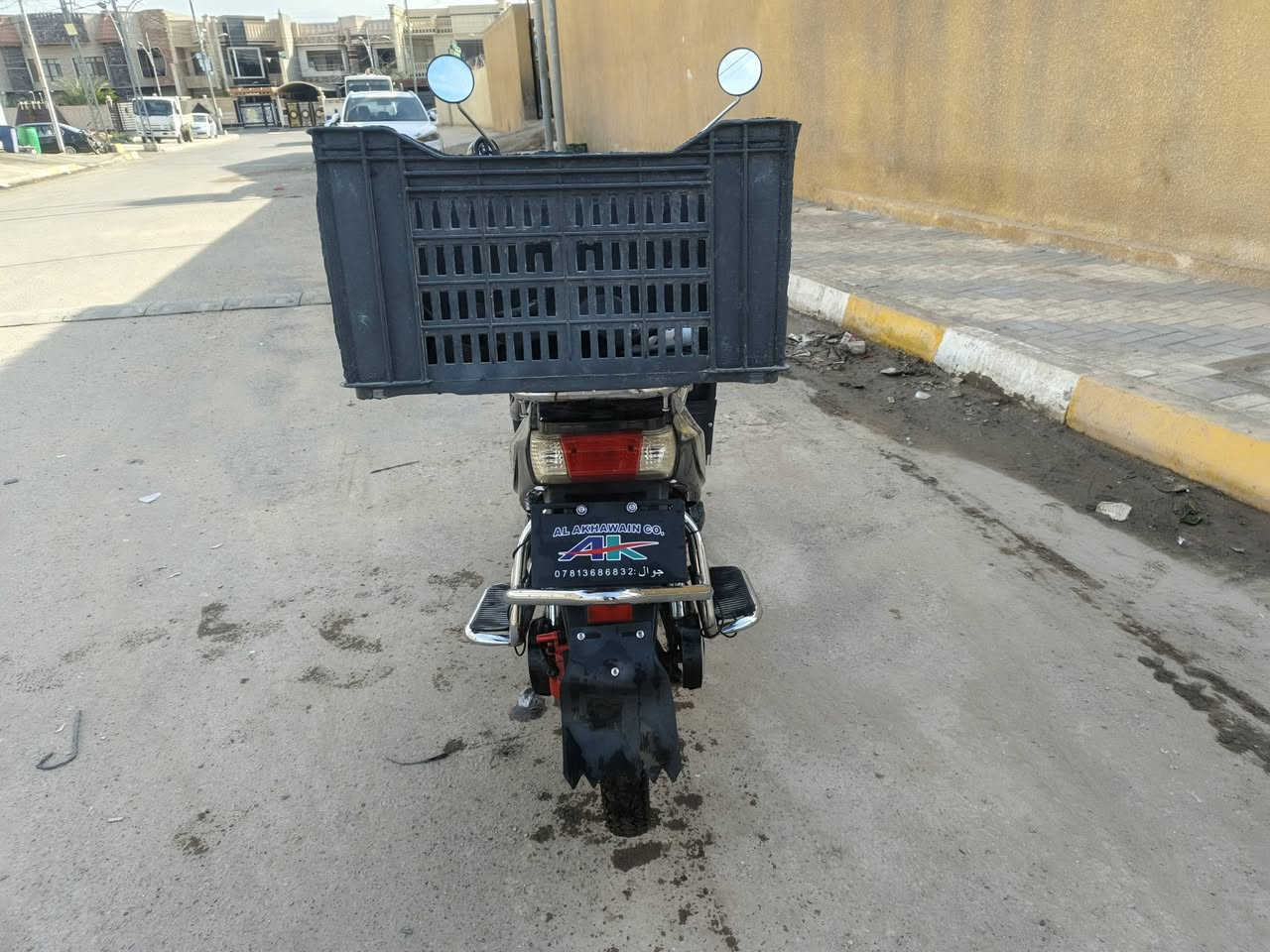 السلام عليكم دراجه هارلي للبيع شرط نضافه تخم جديد يم أبو أوس شاده قبل يومين 
سعر 675
*********** بياع شراي لا تجي
