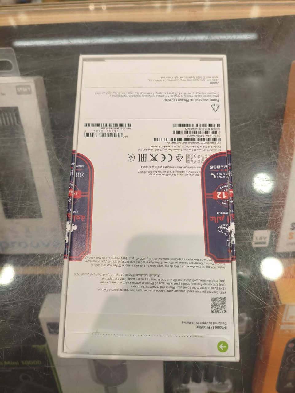 ايفون 17 برو ماكس شرق أوسط عربي شريحة سيم ذاكرة 256 جهاز جديد شخط ما بي دورات الشحن 20 رايدة ب2150 مليونين و150


**إذا كنت صاحب هذا الإعلان وتريد حذفه لأي سبب، رجاءا أرسل رسالة إلى الدعم الفني**