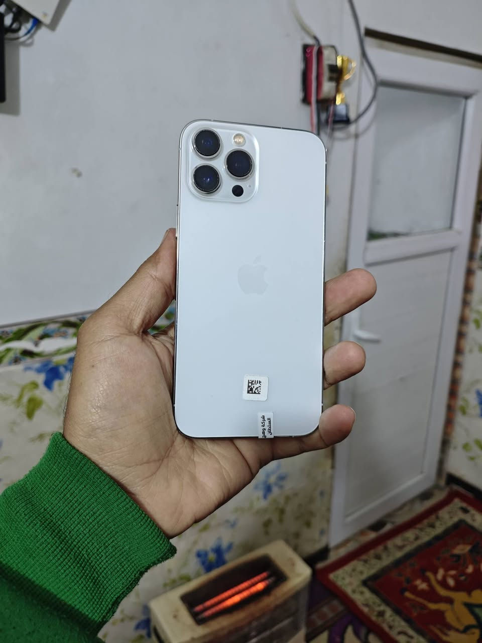 13 برو ماكس على فحص مكفول وضمان سبوع جهاز مامفتوح ذاكرى 256 بطاريه 90 نموذج Mاصلي سعر 640  عنوان الديوانية جلبيه فلكة سوك ابو جميغ ***********
