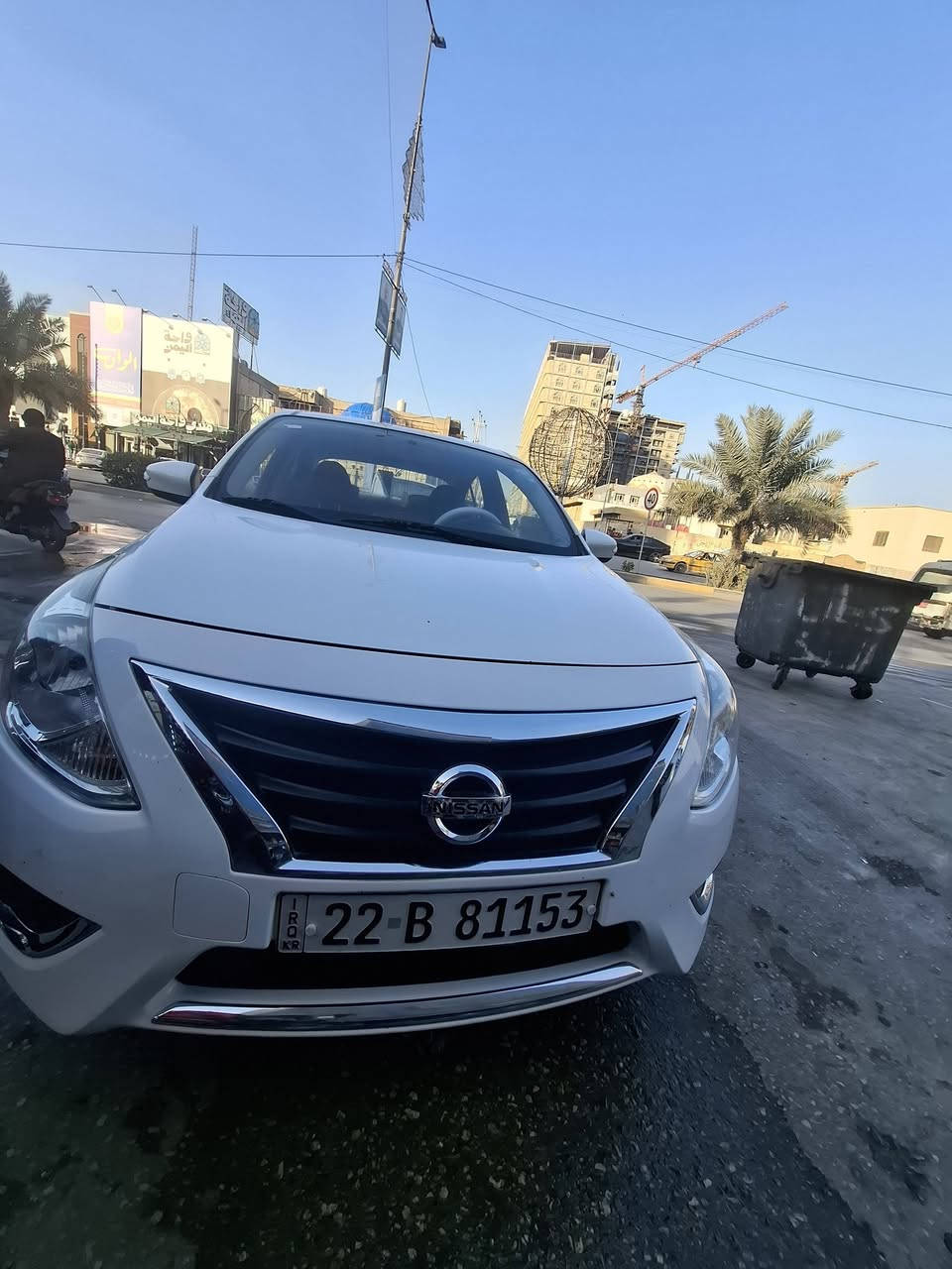 سلام عليكم
نيسان سني 
موديل ٢٣ 

ماشية ١٠٠ 
كفالة عامة 
السعر ١٢٠ وبيها مجال بسيط 
العنوان 
كربلاء 
***********
