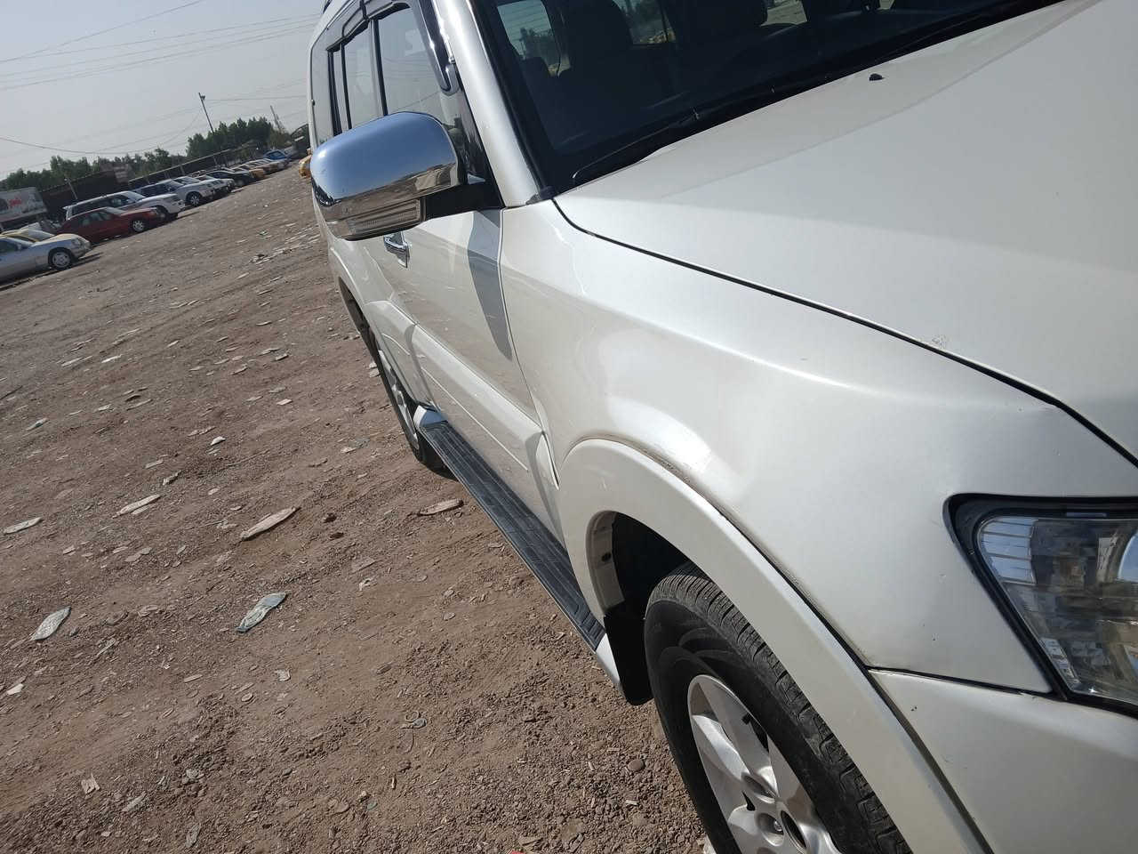 سلام عليكم
باجيرو موديل٢٠٠٩ جاملغ الأمامي صبغ فقط والباقي مكفول 
السعر ١٢٥ بية مجال 
مكان السياره البياع
***********
