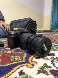 نيكون ٧٥٠٠ • عدسه ١٨-١٤٠ • بطارية أصلية