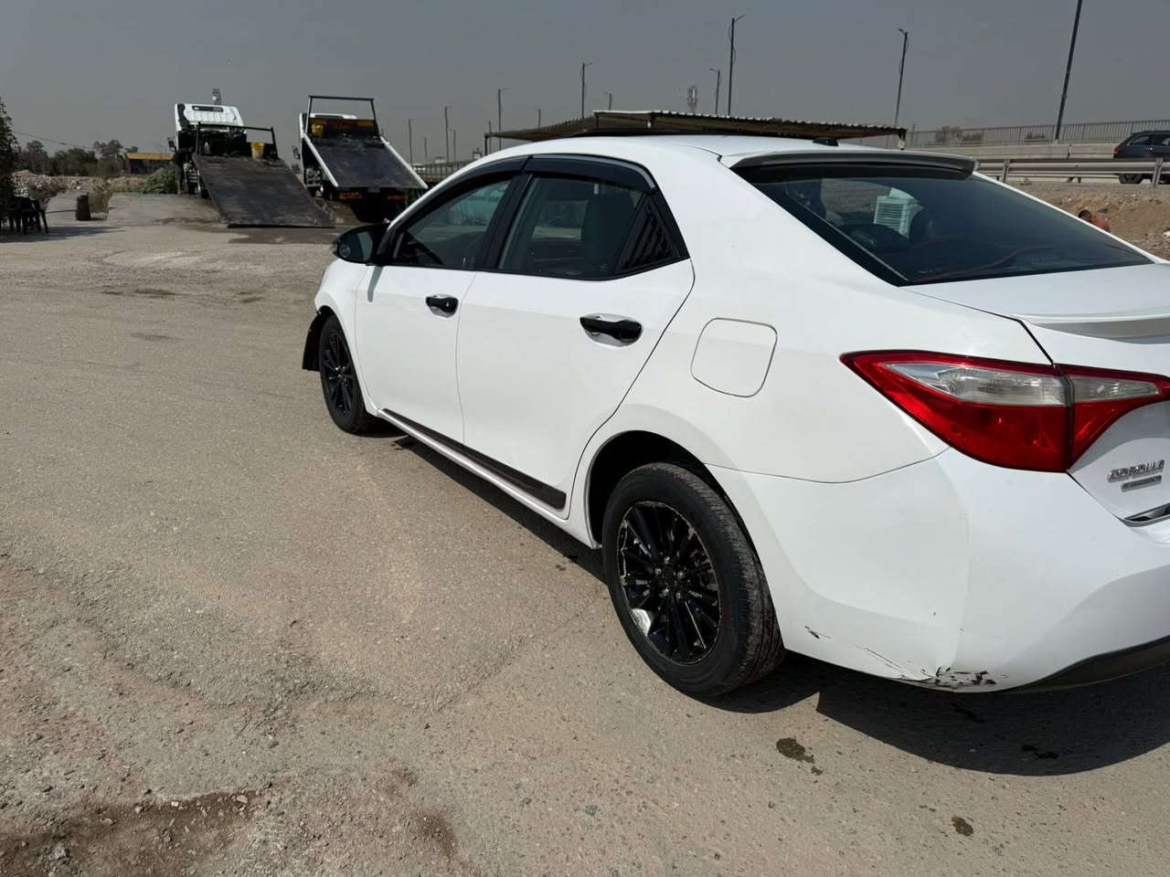 كورلا وارد امريكي موديل 16رقم واسط حادثه مال امريكا بابين مبدله بدون صبغ وبلعراق بيه بنيد صبغ وحالين دعاميه ابيعه على وضعه سيارة فول الفول بصمه جلد سلايت  شاشه جنطه بصمه شفتات ستيرن كامره لايت زنون وبعد بيه مواصفات ابيعه على وضعها سعر105مجال قليل مكانه سيارة بغداد سيارة بيه منضومة مال غاز***********
