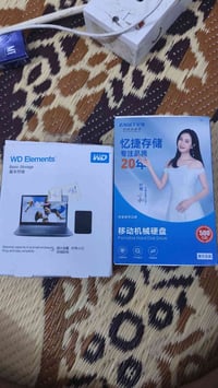 هارد خارجي • ١٥٠ و ٥٠٠ • ضمان اسبوع