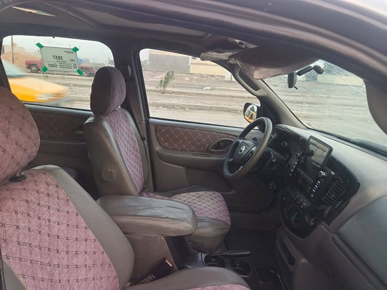 للبيع ٢٠٠٣ ماصدا جاهزه وخير من الله ع وضع شركه مكفوله ضربه وصبغ مكاني بغداد السعر ٦٥ *********** /*********** / رقم بغداد دولي
