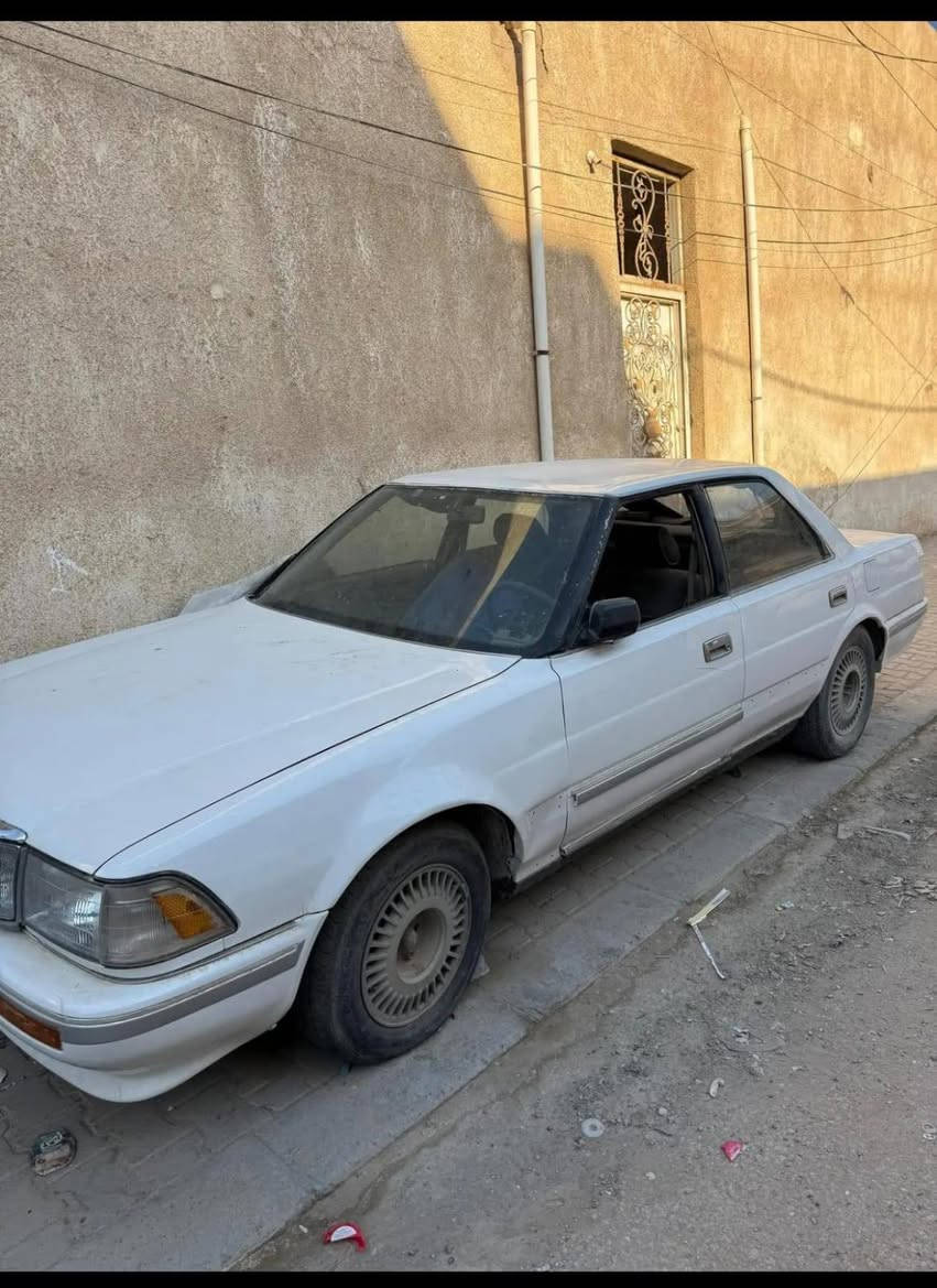 السلام عليكم 
من رخصه الادمن هارتوب مالت تعمير موديل 1991 رقم نجف للبيع توها مصبوغه حدايده نص تخم تاير جديد  عمر عوزها دواخل ونقوصات بسيطه بك لايت بيها بس واحد ماكنها النجف مكلف بالنشر الاتصار على الرقم   ***********
