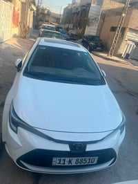 كورلة هايبرد مديل ٢٥  بيها ضربه بجاملغ الامامي صفحه سايق  سياره كامله ...