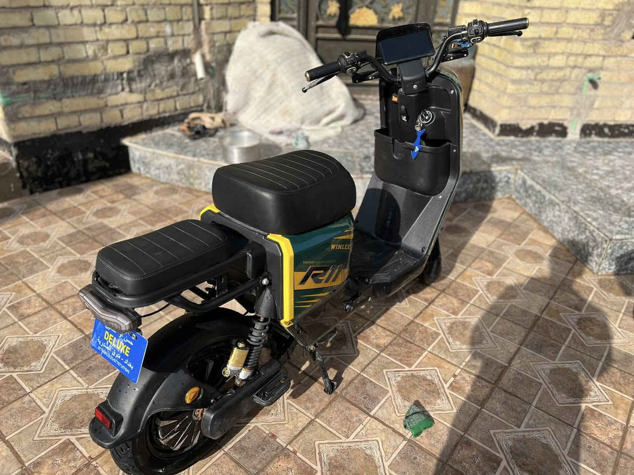 دراجة R11 للبيع
5 بطاريات كبار 32 امبير 60v 

 تصير اكبر من ال R9 

وملفها 2000


**إذا كنت صاحب هذا الإعلان وتريد حذفه لأي سبب، رجاءا أرسل رسالة إلى الدعم الفني**