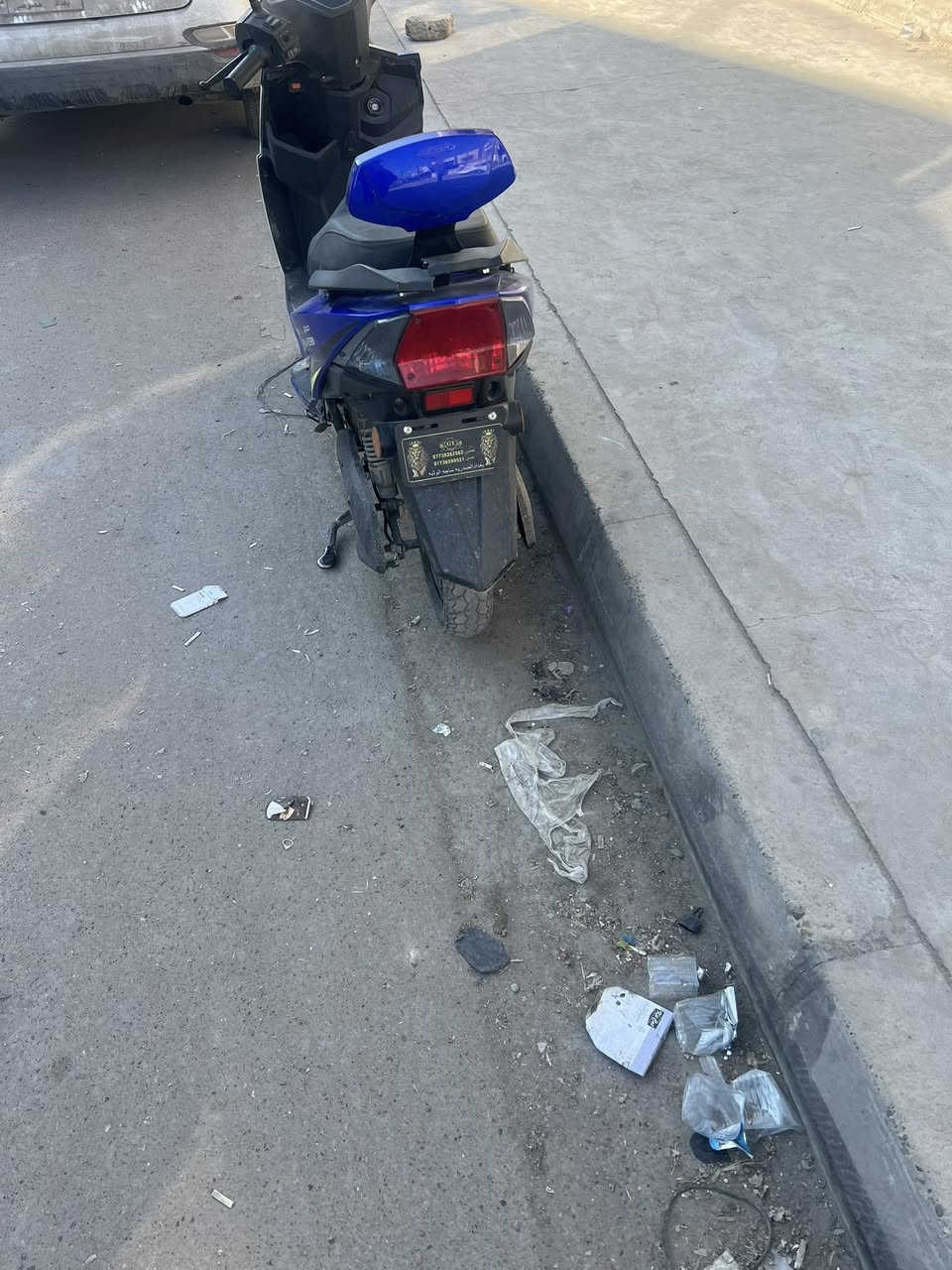 دراجه شحن سكنز gt2025  ست بطاريات ثلاث سرع تمشي  60حقيقي ثلاث انضمه تشغيل مثبت سرعه بركات دهن دراجه كامل مواصفات  دراجه جديده كلش شحنها خير من الله بغداد قرب ساحه اللقاء  ***********
