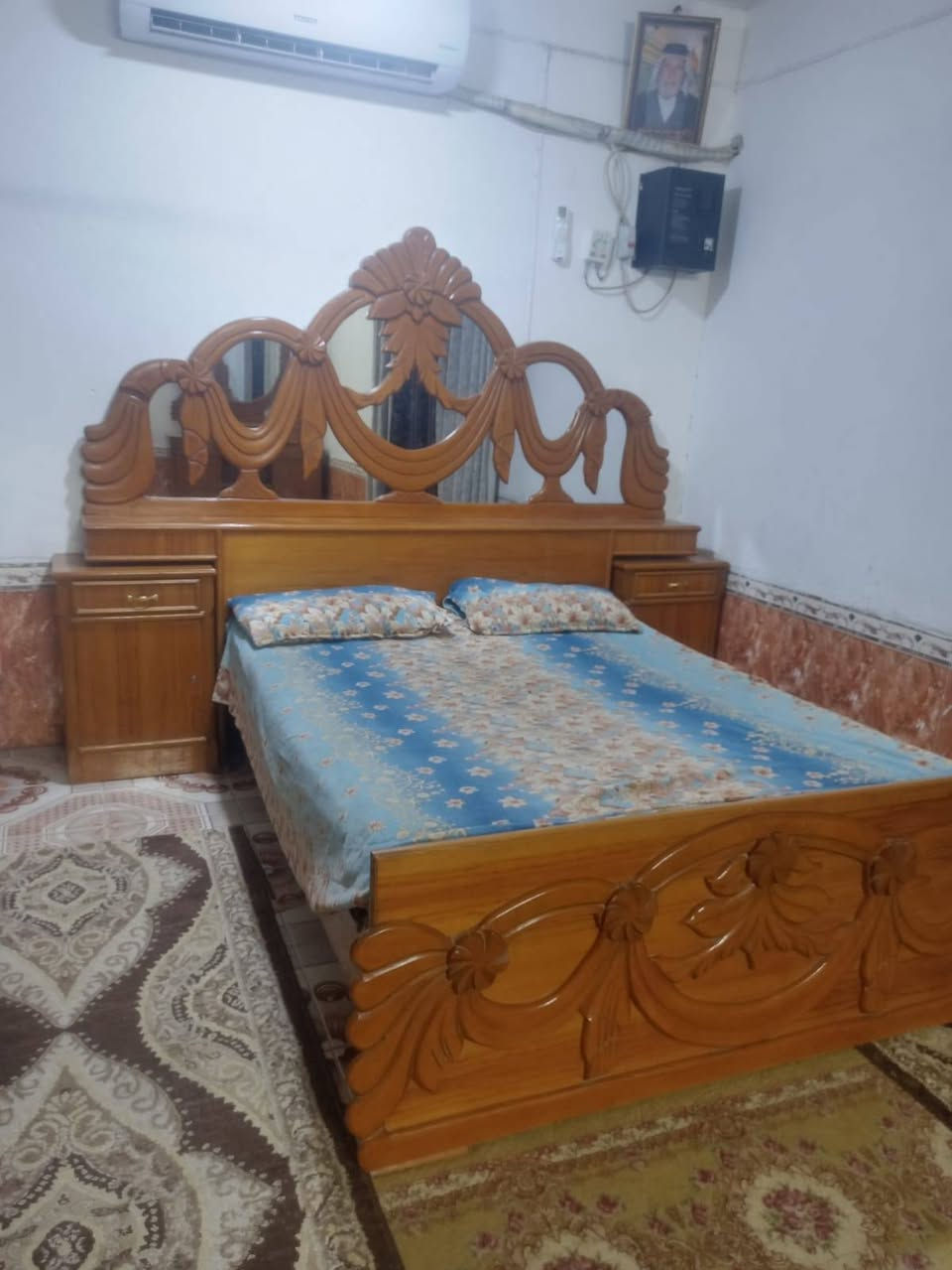 سلام عليكم غرفه كامله وجديده للبيع مكان سيطره معمل بيبسي الاتصال ***********سعر مليون
