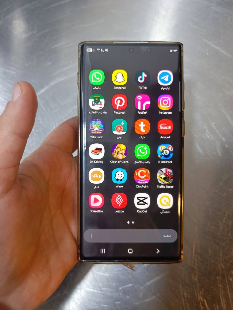 السلام عليكم سامسونك 22 الترا كلش نضيف للبيع
ذاكرته 512
ياخذ شريحتين سيمكرت
جهاز ما مفتوح ابد 
سعره 660 وبي مجال بسيط.
تواصل ***********
