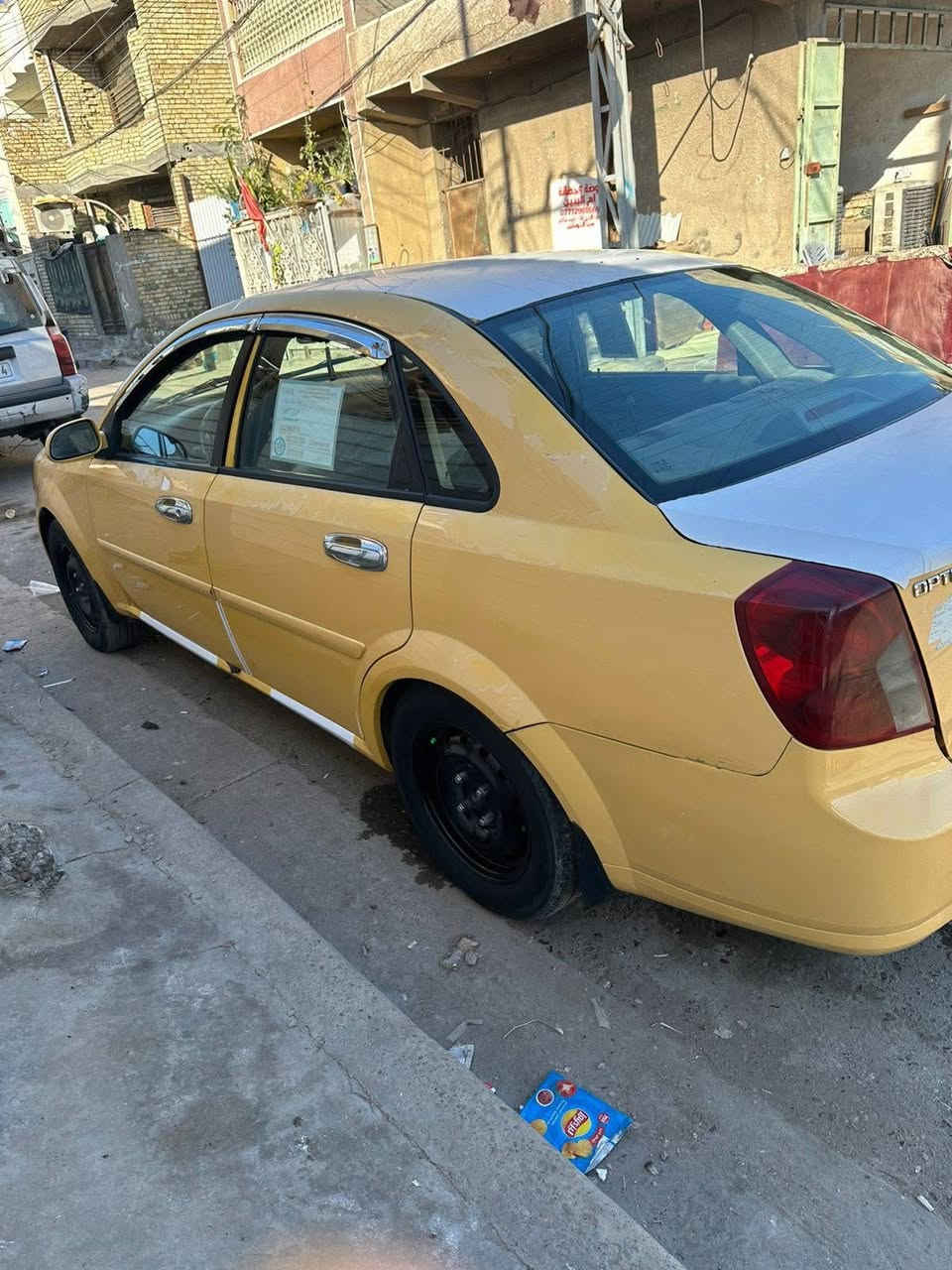 السلام عليكم
للبيع اوبترا موديل2011  الشركه العامه سياره جاهزه كير محرك كهربائيات صدر جديد  كير اوتماتيك رقم نكليزي تحويل مباشر بيها صبغ جاملغ ونص باب فقط

مصفره هيئه وغرامه
العنوان بغداد الشعب

السعر ٦٧ بيها مجال قليل

رقم الهاتف ***********
