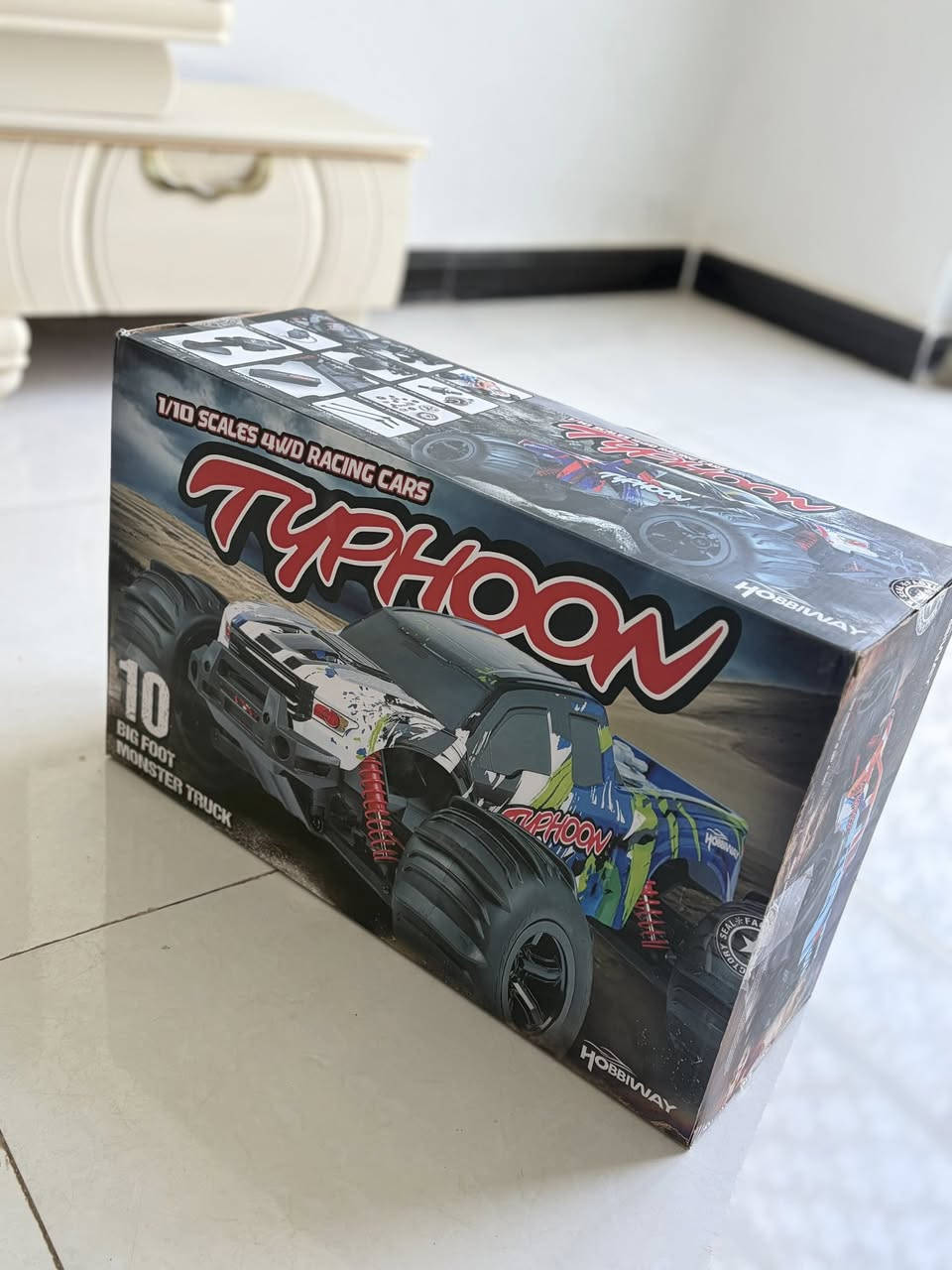 السلام عليكم typhoon 1/10 برش جديد ما مستخدم بالباكيت 
السعر 200 قفل


**إذا كنت صاحب هذا الإعلان وتريد حذفه لأي سبب، رجاءا أرسل رسالة إلى الدعم الفني**