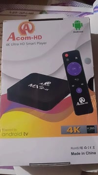 جهاز MXQ-4K يحوي جميع القنوات بدون صحن  ويحتوي على جميع القنوات   الري...