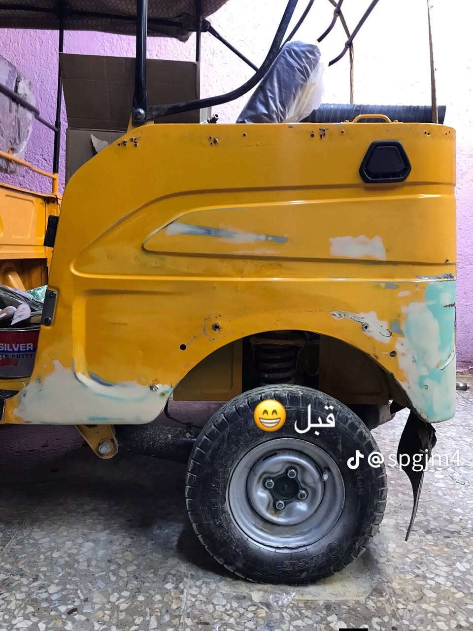 سلام عليكم
صبغ تكاتك وبوليش وصبغ وياله  تكاتك العماره الصناعية 
***********

***********
