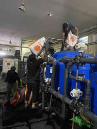 #المشرق_لمعالجة_المياه.  #تجهيز محطات تحلية المياه.  #صيانة المحطات بك...