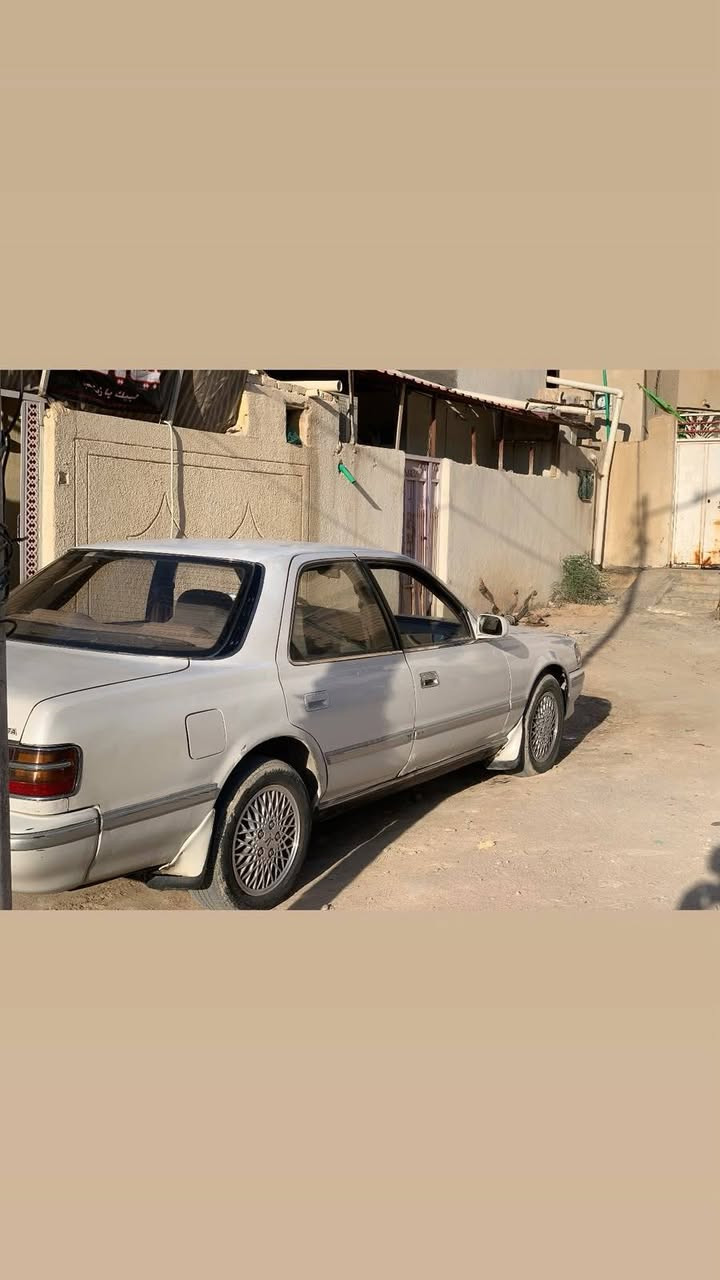 تيوته كريستا مديل 91 بصره لون لؤلؤي بلادي رقم بصره مكينة وكير ونجي ع الفحص تبريد شغال تختم تايىرات سنوية تنتهي نهاية هاي السنة مكفوله من نقل الجثه والكص سعرها 38 وبيها مجال العنوان ابو الخصيب ***********
