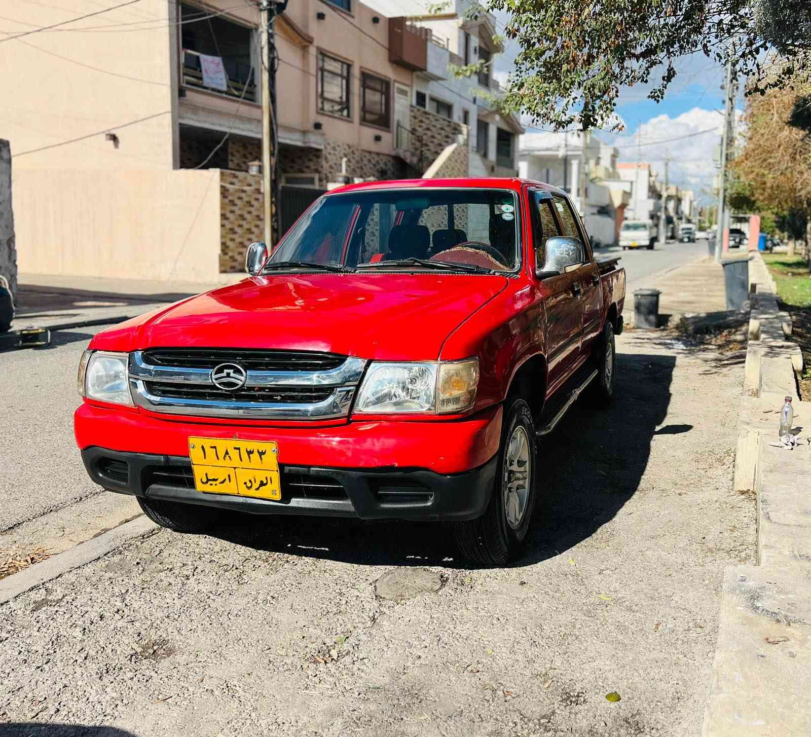 پیکاب دێر مودیل 2009
گێر عادی جام کارەبا ویلکەپ 
4تایەی نوێیە تەقەورەقەی نیە
یەک دینار مەسروفی نیە
بەس دەرگای بودی گوراوە 
سەنەوی سال ونیوێکە بەسەرجوە
ژینگەی درایە فحسو هەزەی نوێیە
گێرومکینەی بەشەرتە بێ عیبن
تحویل غرامەی بەشەرتە
سعر63$ ژم***********
شوێن هەولێر دەوروبەر أربيل, العراق
