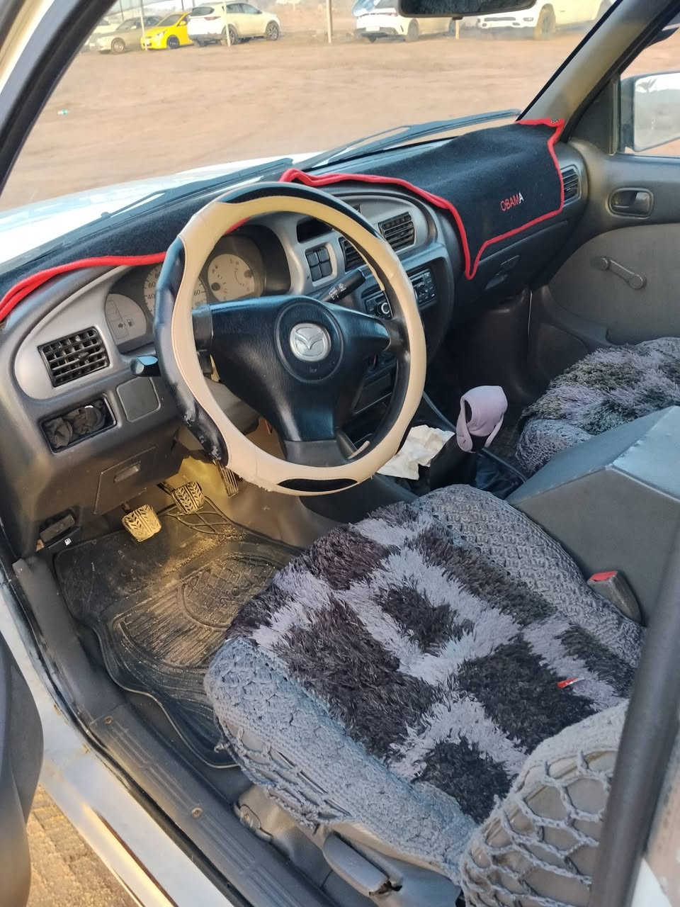 السلام عليكم سياره مازده ٢٠٠٦بصره سنويه ٣٠نكليزي بلاد مكينه وكير كفاله بخاخ تخم تايرات جدد حداده جديده لايت زنون تبريد شغال تتفئه شغاله مسجل جنون كلشي شغال سبير جديد ما مستخدم سياره مال بيت حلوه واني بل خدمه السعر ٦٨بيه مجال اليشتري يحول ***********مكان بصره القرنه
