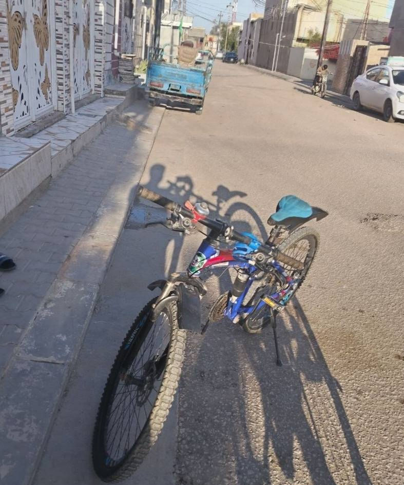 باسكل للبيع نوع كيمو
سعر 80 و بي مجال
ثاني بطة حجم 26
سعر 50 و بي مجال
مكان النجف حي ميلاد
***********
