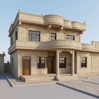 حجر حلان • واجهات وكوبلنات • شغل درجة أولى