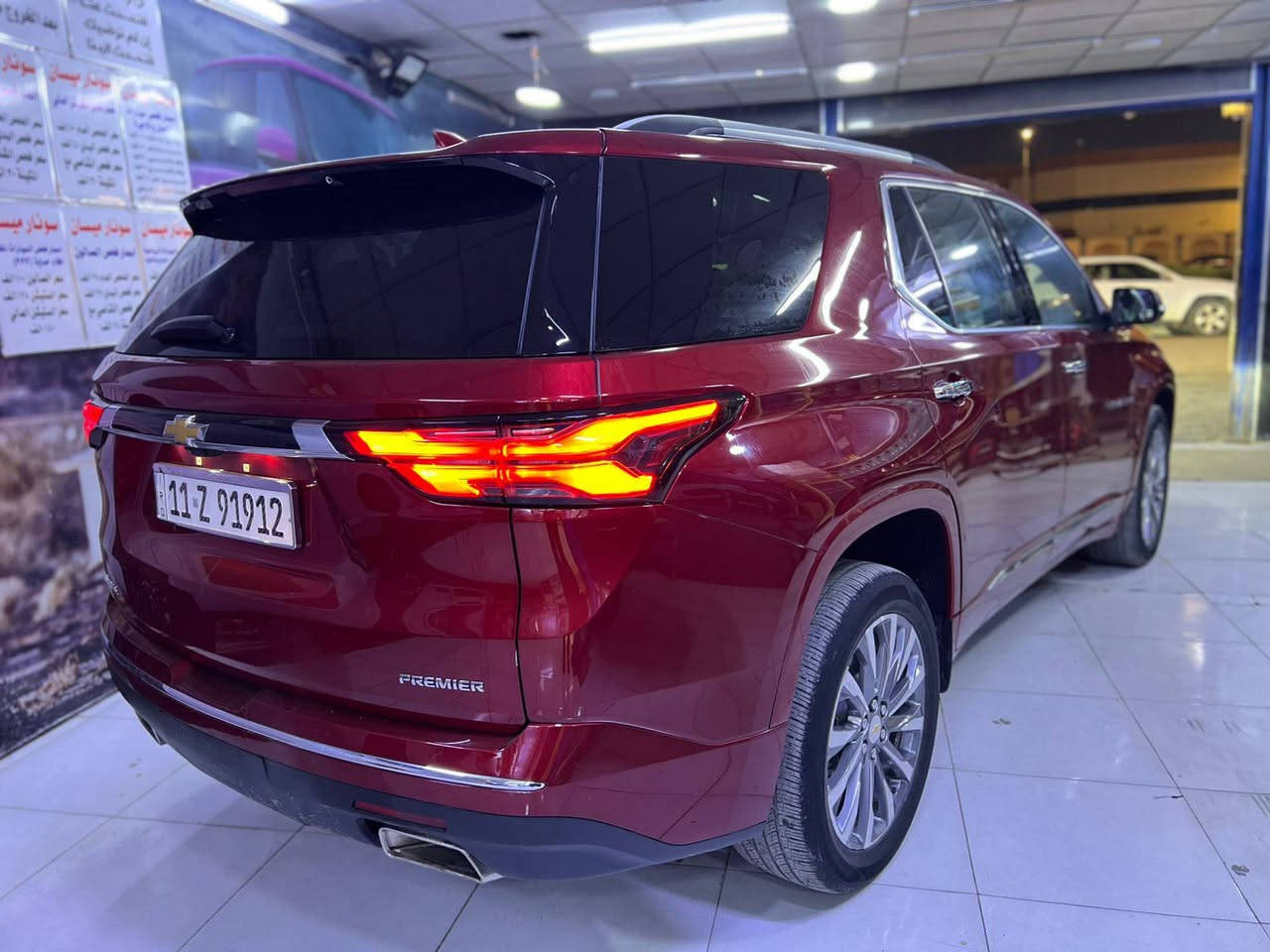 .                  جمعة مباركة 

شوفرليت ترافرس بريمير 2023

بدون صبغ بدون تبديل 

السعر ٢٩٥

للأستفسار  ***********
