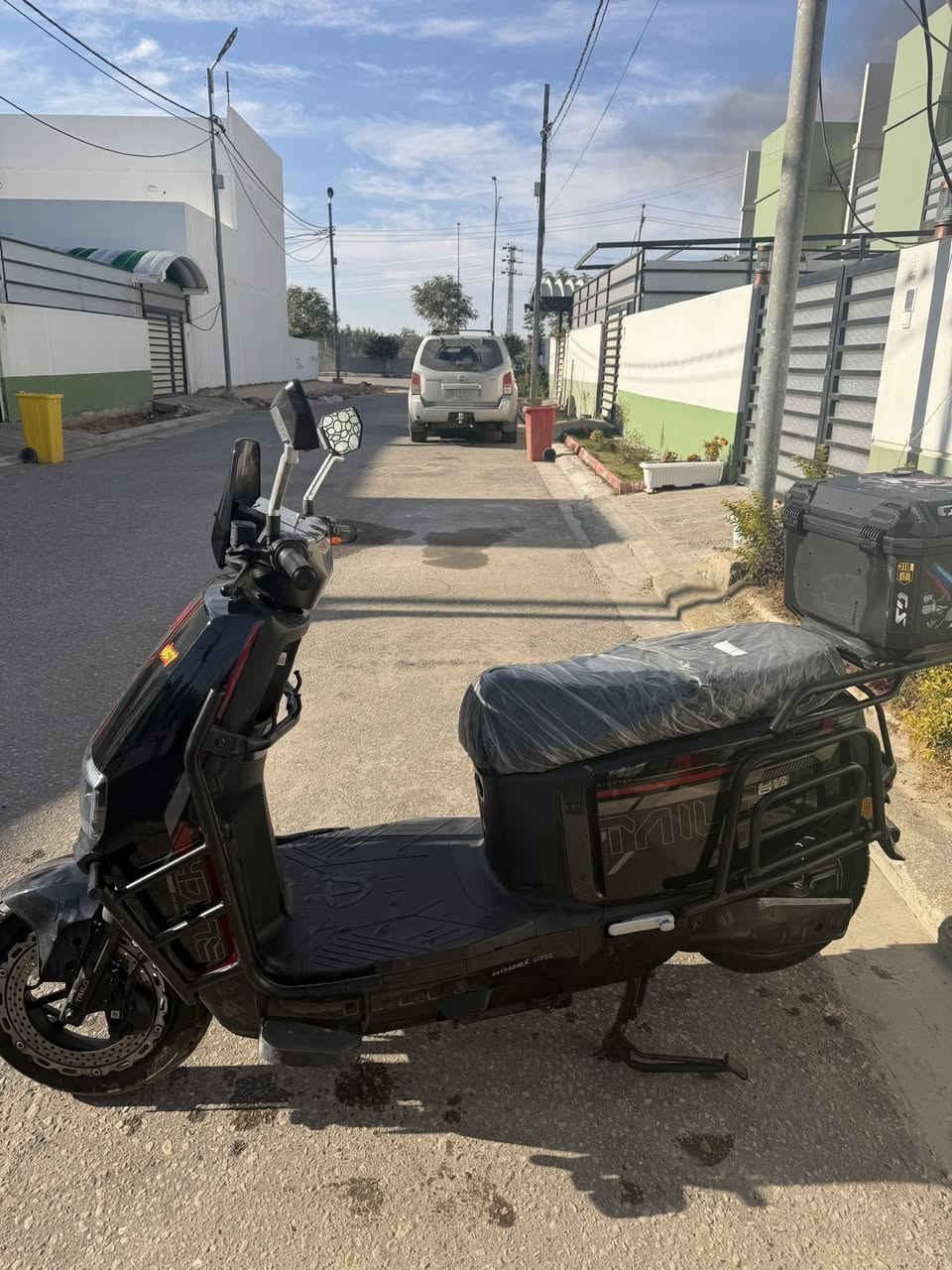 � للبيع دراجة كهربائية TAILG  🚨
الحالة: نظيفة جدًا واستعمال شخصي

🔹 الاسم: TAILG Electric Scooter
🔹 نوعها: دراجة كهربائية اقتصادية
🔹 تمشي بهدوء وتوفير عالي
🔹 إضاءة أمامية LED قوية
🔹 مرايات أصلية
🔹 فرامل قوية
🔹 شكل رياضي وأنيق
🔹 مناسبة للتوصيل والاستخدام اليومي
🔹 جاهزة للاستخدام بدون أي مصروف

💰 السعر: خاص

📍 الموقع: كربلاء
📞 للتواصل واتساب واتصال:
***********
