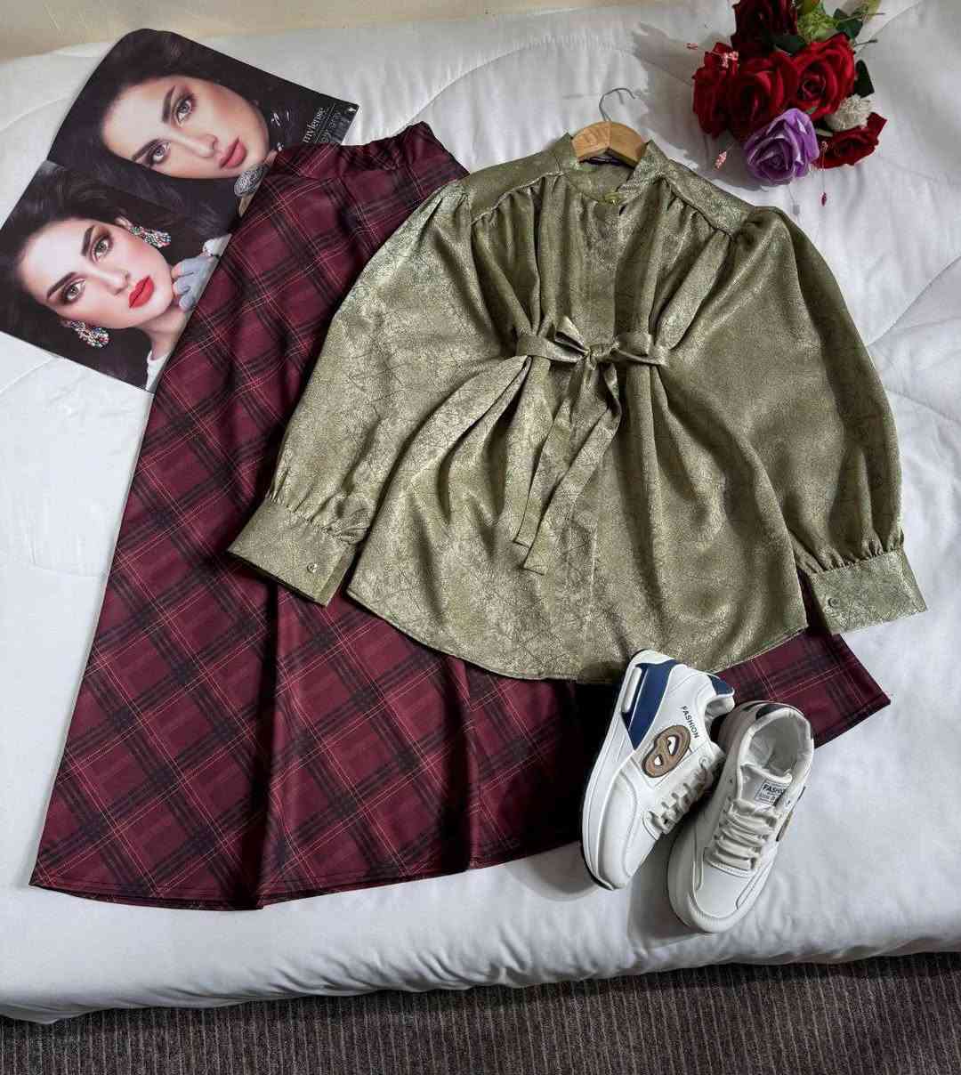 قميص مع تنورة خامة ستن & دابل. قياس  38.40.42.44.46.


**إذا كنت صاحب هذا الإعلان وتريد حذفه لأي سبب، رجاءا أرسل رسالة إلى الدعم الفني**