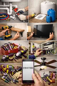 يالله مستعدون لصيانة انابيب الماء  ترميم صحيات  شكد خذانات الماء  تثبي...