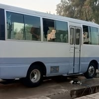 كوستر نيسان 2002للبيع كير محرك اكسل شرط  محرك بلادي بانزين  مصفر هيئة ...