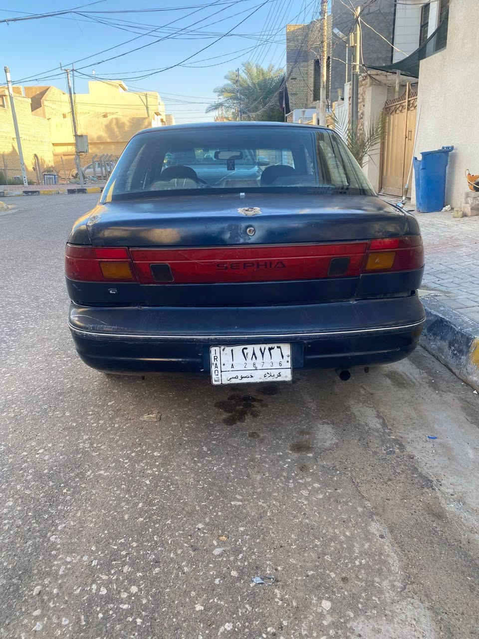 السلام عليكم كيا سيفيا موديل 94 رقم كربلاء كير عادي محرك 1600
السعر 27 وبيها مجال 
مكاني كربلاء ***********
