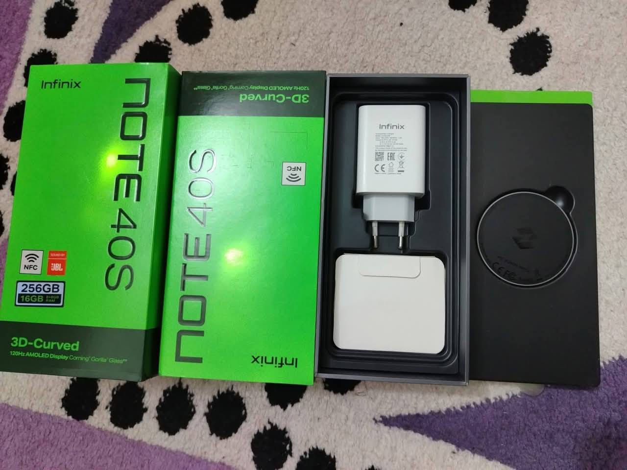 جهاز غراضه كامله شاحن لاسلكي 
 جهاز مستخدم سبوع فقط 
ذاكره 256/16 ببجي 90 فريم 
شاشه منحنيه 🏹
اضائه بضهر تفاعلية 
بصمه بشاشه مدمجه كامره جهاز 108 ميكا بكسل 
جهاز كاميرات فول شحن 🔋⚡لاسلكي 
سعر 260 وبي مجال مو شراي لتعلق 
شراي علق واني اراسلك ودلل 🩶 مكاني فلوجه


**إذا كنت صاحب هذا الإعلان وتريد حذفه لأي سبب، رجاءا أرسل رسالة إلى الدعم الفني**