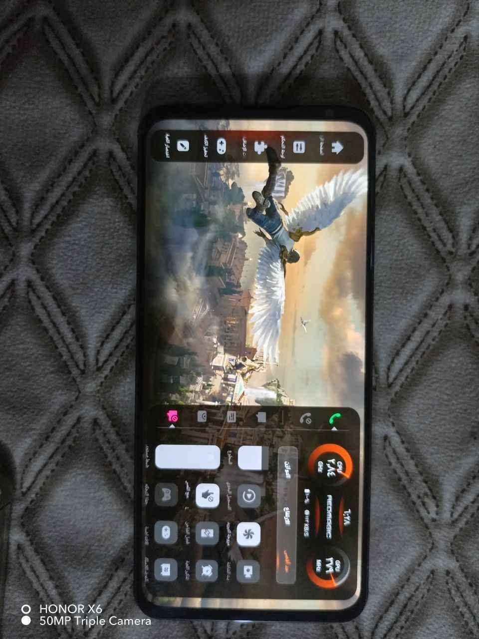 وحش الألعاب Red Magic 6 Pro ⚡
​الجهاز غني عن التعريف، مفول فول الفول وبأعلى أداء للألعاب والاستخدام الثقيل.
​⚙️ المواصفات الأساسية:
​الذاكرة: 128 جيجابايت.
​الرام (العشوائية): 12 جيجابايت.
​🛠️ حالة الجهاز (بكل أمانة):
​الظهر: مبدل فقط (و الباقي .
​شرط مكفول: الباقي كله نظيف ومكفول 100%:
​المراوح شغالـة تمام.
​الشفتات الجانبية كاملة وشغالة.
​الصوت والسماعات واللمس وكل شي بالجهاز جاهز ومضمون.
​📍 المكان: بغداد - الغزالية.
​🤝 خيارات المراوس: متواجد للبيع أو المراوس
الرقم *********** بغداد, العراق
