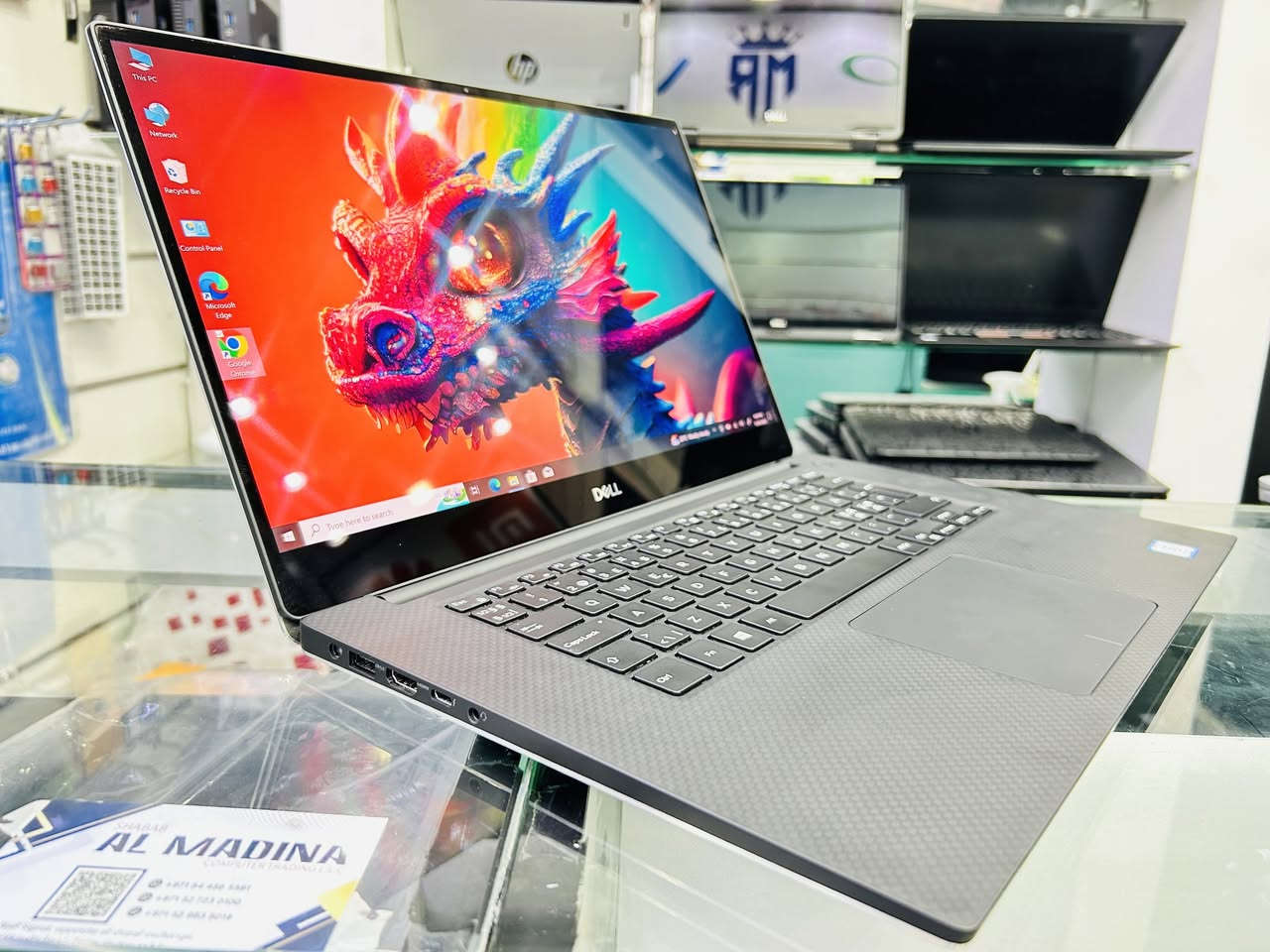 Laptop Gaming - Dell Precision Workstaion 5540 (SLIM)

CORE i7-9850H - 2.60 GHz

RAM 16 GB - DDR4 

SSD 512 GB - NVMe  

NVIDIA Quadro T2000 - GDDR5 - 4 GB

Intel UHD Graphics - 8 GB

Display 15.6'' Full HD

أقوى لابتوب للألعاب و المونتاج و التصاميم و الجرافيك و البرامج الهندسية 

ومنصب عليه الاوفيس و الادوبي و الاوتوكاد و غيرها (جاهز للشغل فوراً)

#السعر 690 ألف مع #سيت_هدايا_موضح_بالصور

#ملاحظة: ضمان إسبوع إستبدال فوري + يوصلك مع الهدايا مغلف بالكارتونه بكل عنايه وأناقة 🎁

بغداد شارع فلسطين (توصيل #مجاني بكل العراق)

*********** (موجود واتساب)
