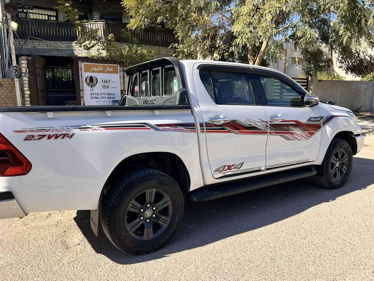 السلام عليكم
تويوتا هايلوكس موديل 2023

ماشية 66 حقيقي كير اوتماتيك 

رقم اربيل باسمي تحويل مباشر 

مكفولة كفالة عامة 

***********
