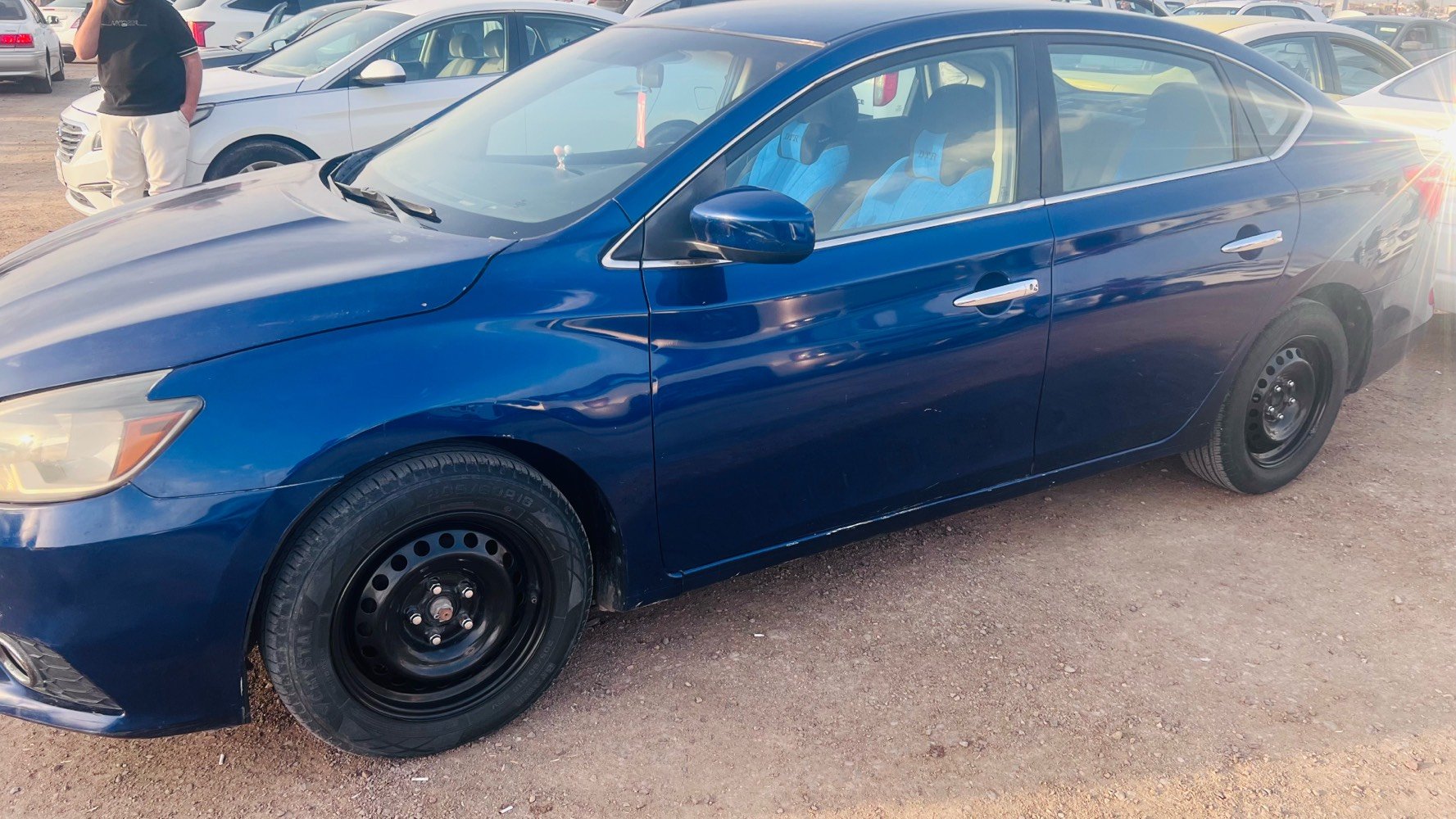 السلام عليكم
للبيع نسيان سنترا 2019 رقم بصرة حره تحويل راعيه بصرة
وارد امريكي سيارة نضيفه كلش كير محرك تبريد شرط رادار تحكم ستيرن جهتين حادثه بنيد وجاملغ اليمنه صور حادث موجوده 
بيع مستعجل سعر 95 بيه مجال قليل 
ستفسار ***********
