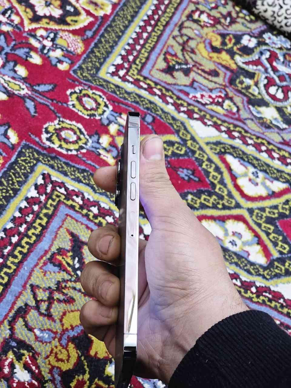 ايفون 13 برو ماكس
ذاكرة:128 بطارية 98 تك سيم 
جديد طك وجلخ مابي وحاسبه نورمال
السعر بلاش 🔥 فقط 540قفل بدون عمله🔒
***********
***********
